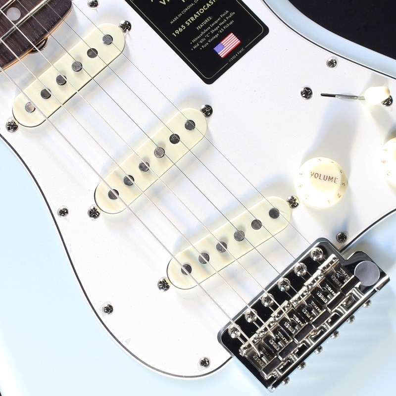 Fender USA American Vintage II 1965 Stratocaster (Sonic Blue/Round-Lam Rosewood) #V2551419 画像3