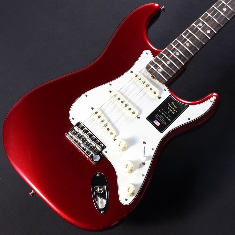 Fender USA American Vintage II 1965 Stratocaster (Candy Apple Red/Round-Lam Rosewood) #V2553480 画像2