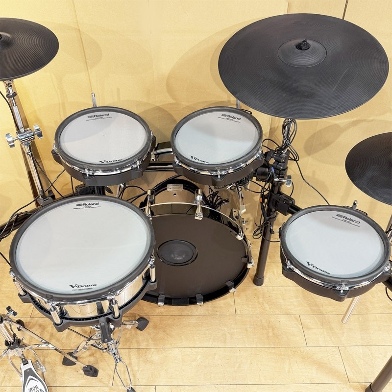 Roland USED 中古 TD-50K with KD-220& MDS-50K [シンバルパッド×1増設