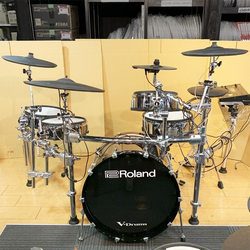Roland USED 中古 TD-50KV with KD-220 & MDS-50KV [シンバルパッド×1