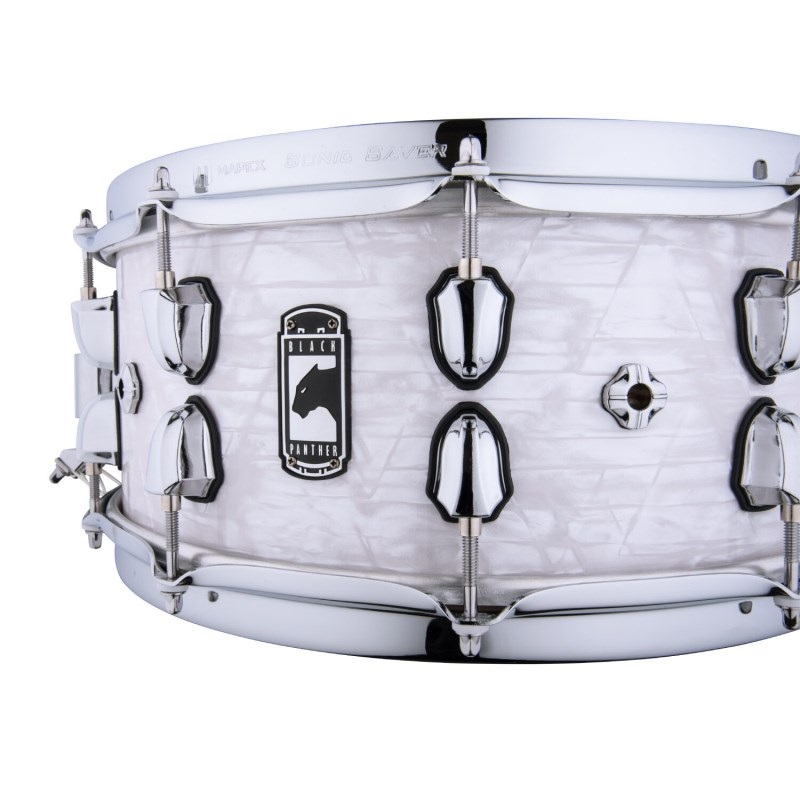 MAPEX BPNML4600CWD [BLACK PANTHER / Heritage 14 x 6 WHITE PSICOBLOC PEARL] 画像4