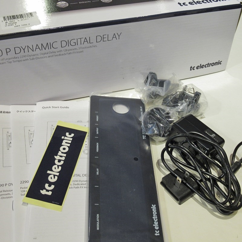 tc electronic USED 中古 2290 P DYNAMIC DIGITAL DELAY 画像4