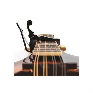 Kyser KBMBA [QUICK-CHANGE CAPO ウクレレ/バンジョー/マンドリン] (BLACK) 画像1