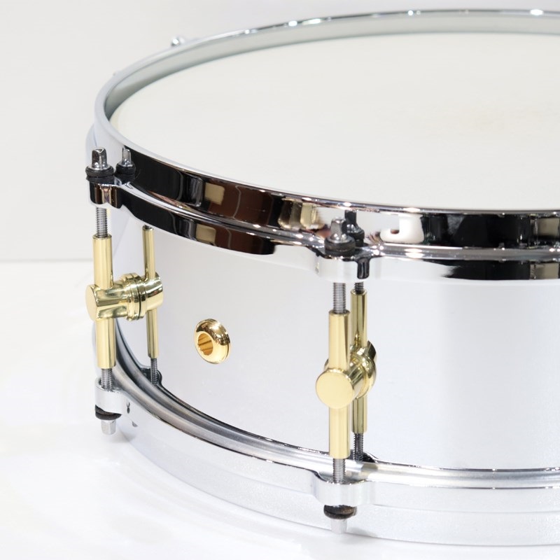 canopus the steel snare 14×5 canopus the steel snare 14×5 Canopus 'The Steel' Snare Drum 14x5