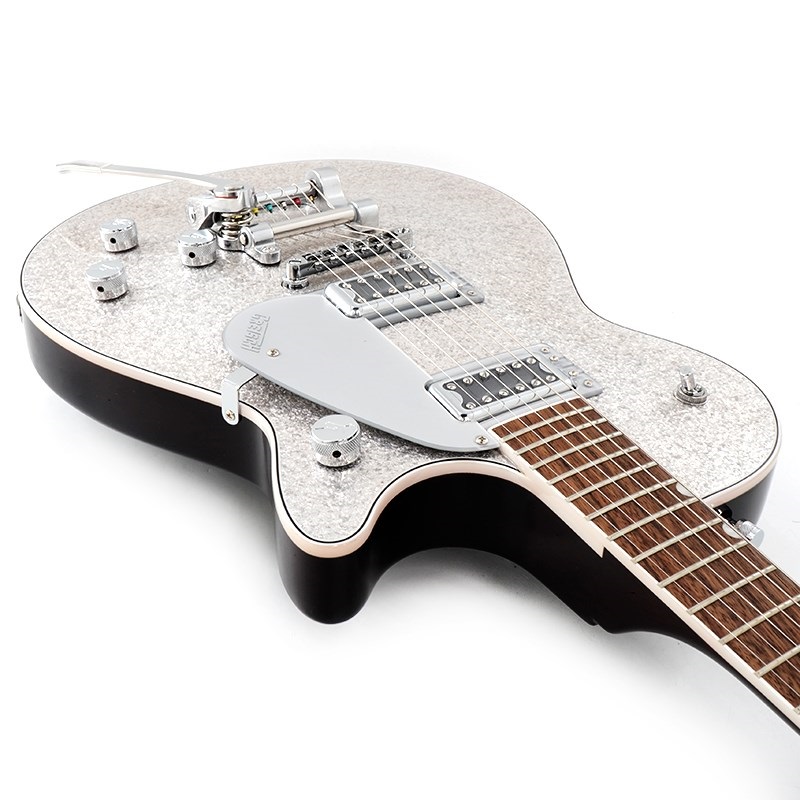 GRETSCH G5230T Electromatic Sparkle Jet FT Single-Cut with Bigsby (Silver Sparkle) 画像8