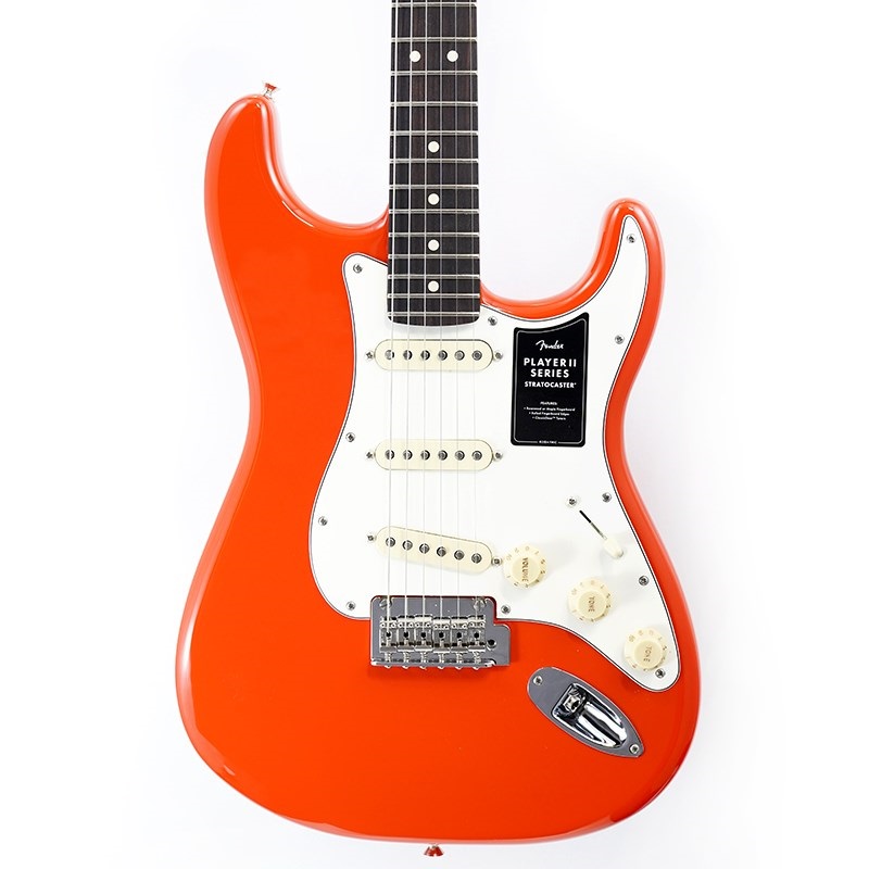 Fender MEX Player II Stratocaster (Coral Red/Rosewood