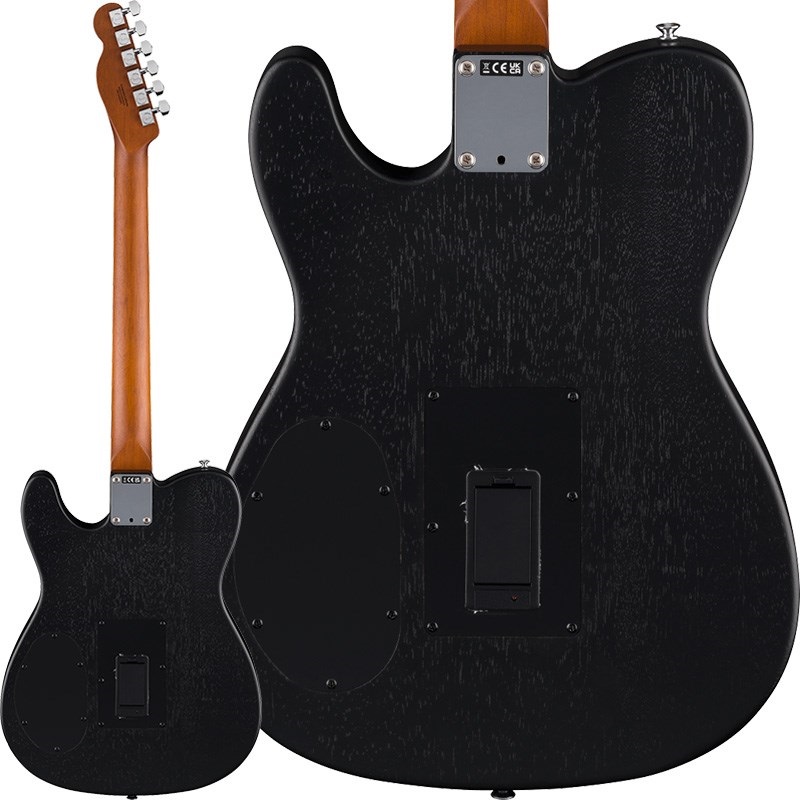 Fender Acoustics Acoustasonic Standard Telecaster (Black) 画像1