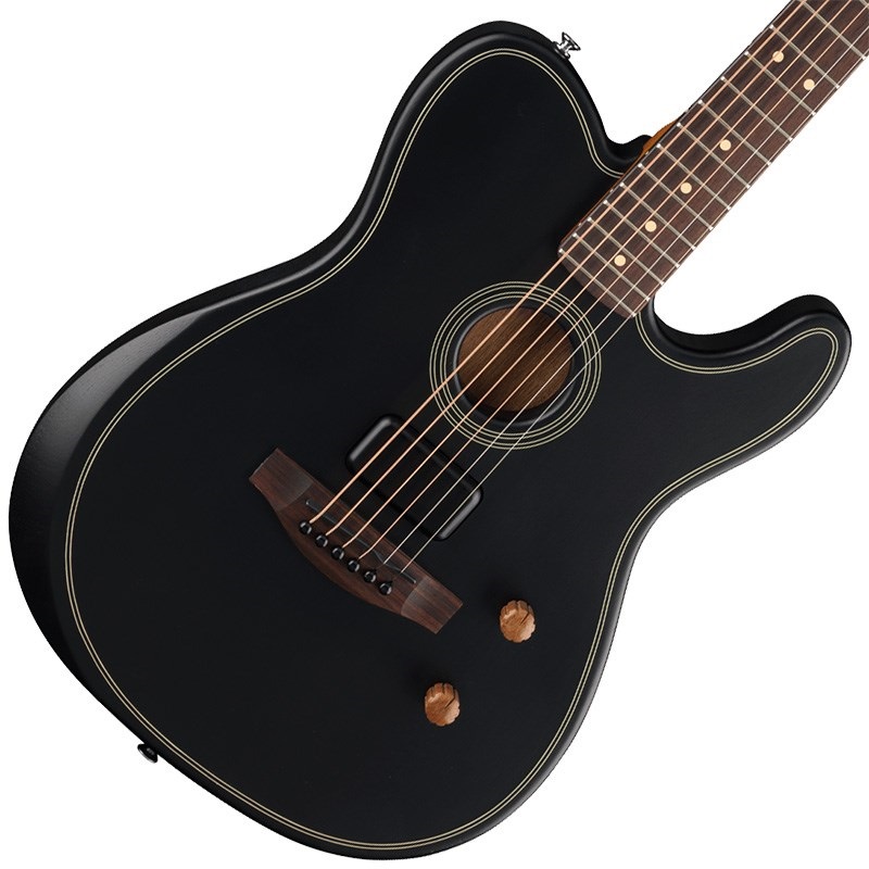 Fender Acoustics Acoustasonic Standard Telecaster (Black) 画像2