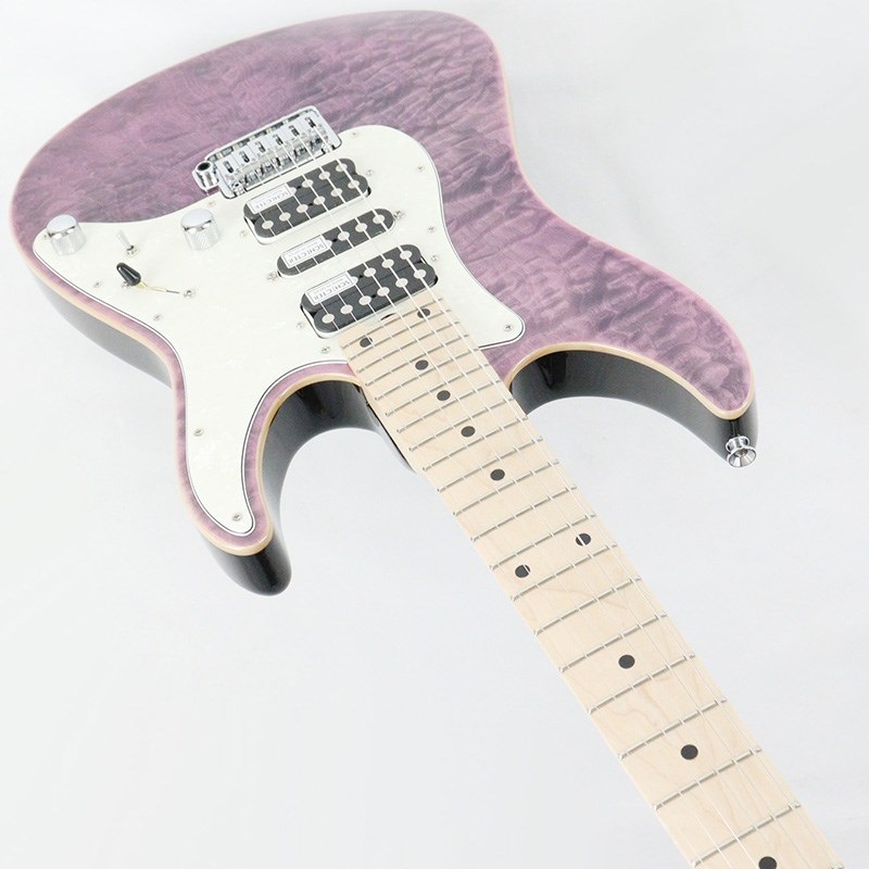 SCHECTER SD-2-24-AL-VTR (See-thru Purple/Maple) ｜イケベ楽器