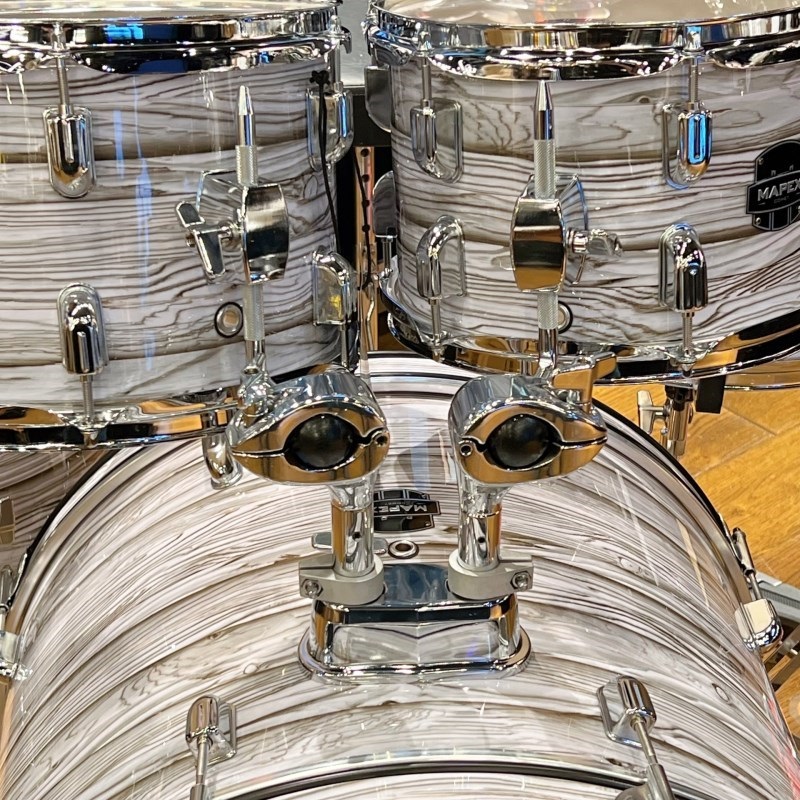 MAPEX CM5294FTCFI [COMET DRUM SET - White Marble Wood]【ハードウェア、シンバル付属】【イベント使用特価品】 画像1