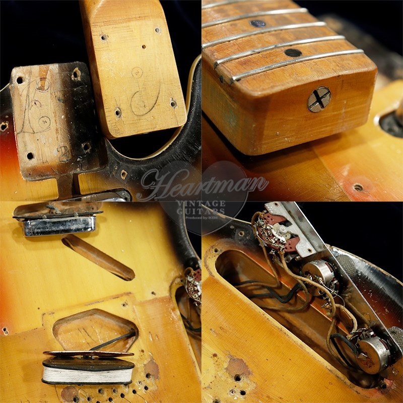 Fender USA VINTAGE Custom Telecaster Laminate Maple Fingerboard '66 Sunburst/M 画像6