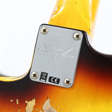 Fender Custom Shop 2023 Collection Time Machine 1960 Stratocaster Heavy Relic (Aged 3-Color Sunburst) [SN.CZ572236] 【特価】 画像6