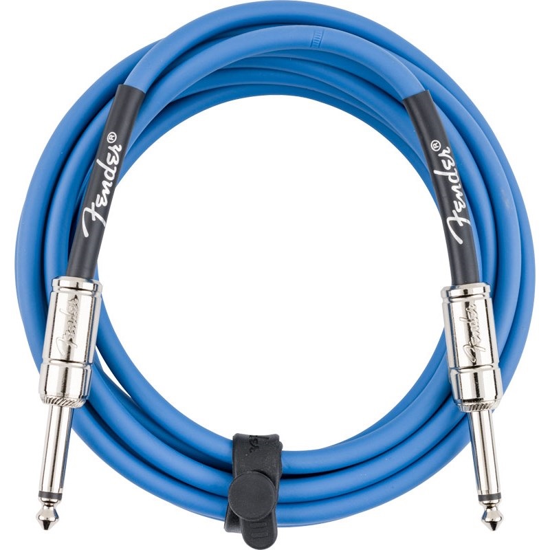 Fender USA CONTOUR SERIES INSTRUMENT CABLE (10feet/LAKE PLACID BLUE)(#0990571102) 画像1