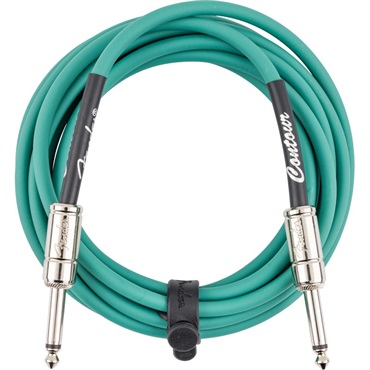 Fender USA CONTOUR SERIES INSTRUMENT CABLE (10feet/SHERWOOD GREEN)(#0990571146) 画像1