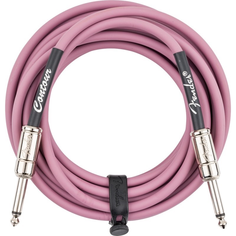 Fender USA CONTOUR SERIES INSTRUMENT CABLE (18.6feet/BARGUNDY MIST)(#0990571866) 画像1