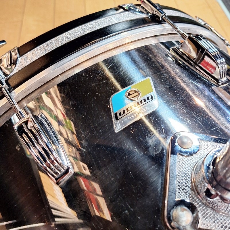 Ludwig 【VINTAGE】1978～79s Stainless Steel 4pc Drum Set [22BD.12TT.13TT.16FT/樹脂製ハードケース付属] 画像6