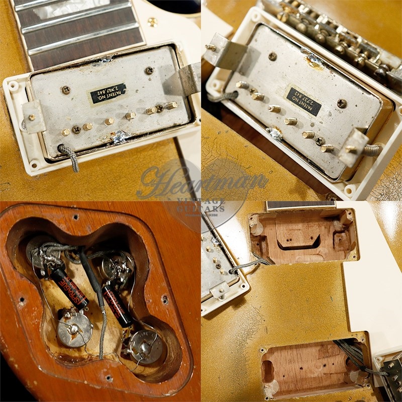 Gibson Les Paul Standard w/Crown Inlay '68 Goldtop Conversion 画像6