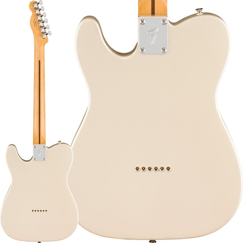 Fender MEX Player II Modified Telecaster (Olympic Pearl/Maple) 画像1
