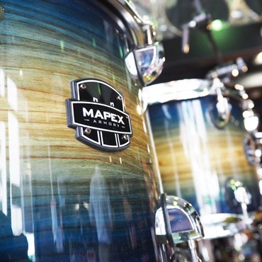 MAPEX AR529SET [ARMORY DRUM SET SHELL PACK/22BD・10TT・12TT・16FT・14SD][Rainforest Burst]【イベント使用特価品】 画像2