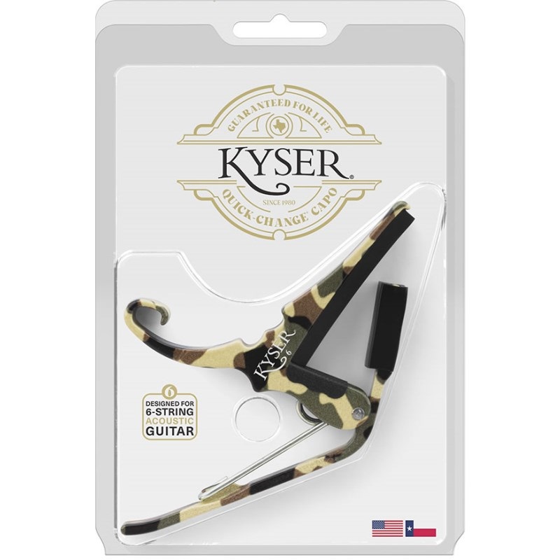 Kyser KG6C2A (Camo 2.0)[Quick-Change capo] 画像1