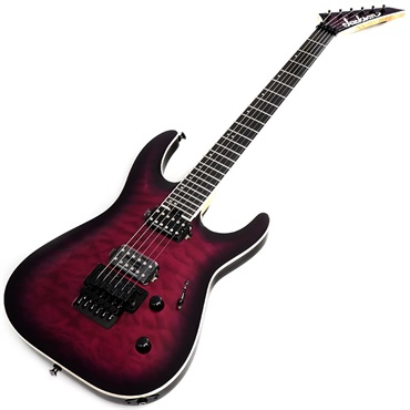 Jackson Pro Plus Series Dinky DKAQ (Transparent Purple Burst/Ebony