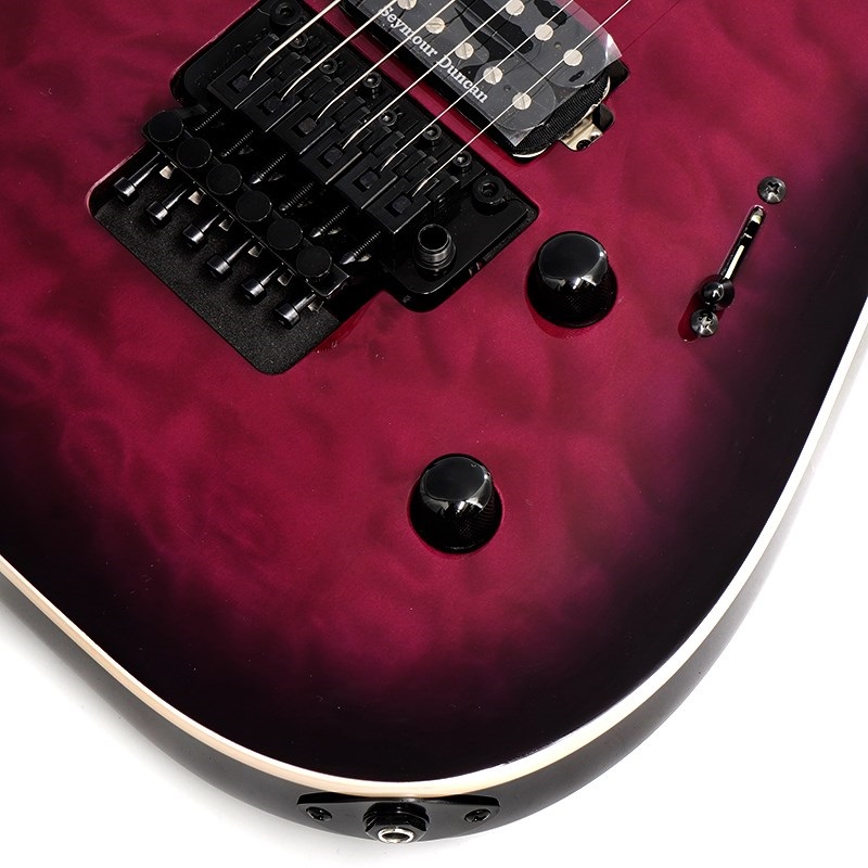 Jackson Pro Plus Series Dinky DKAQ (Transparent Purple Burst/Ebony