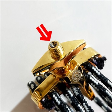 Silverstein 【旧品番処分特価!!】「EG10A(第3世代)※ストーンなし」テナーサックス用リガチャー エストロ シャンパンゴールド 画像6