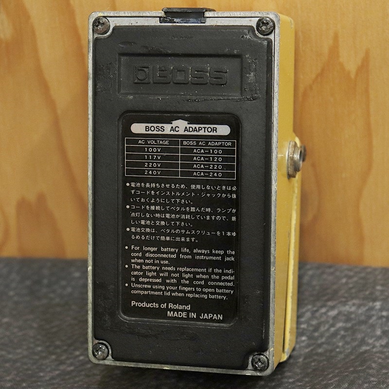 BOSS VINTAGE OD-1 Over Drive Black Screw '83 画像1