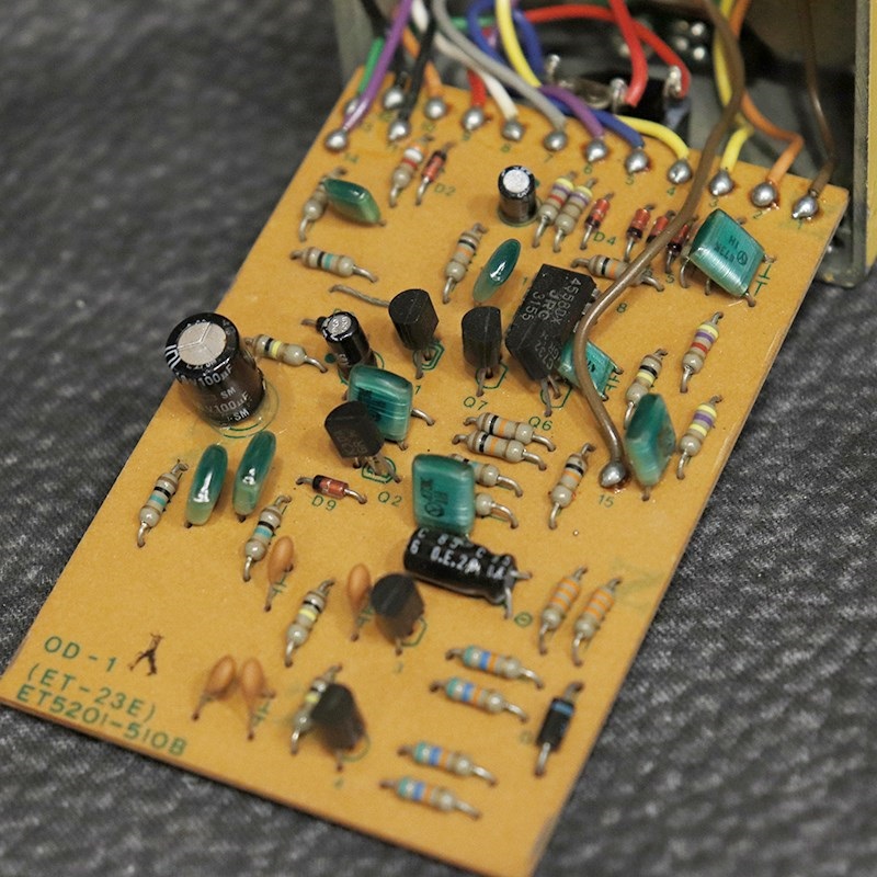 BOSS VINTAGE OD-1 Over Drive Black Screw '83 画像4