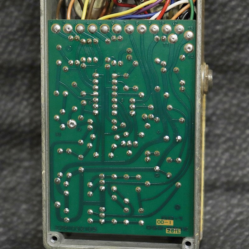BOSS VINTAGE OD-1 Over Drive Black Screw '83 画像5