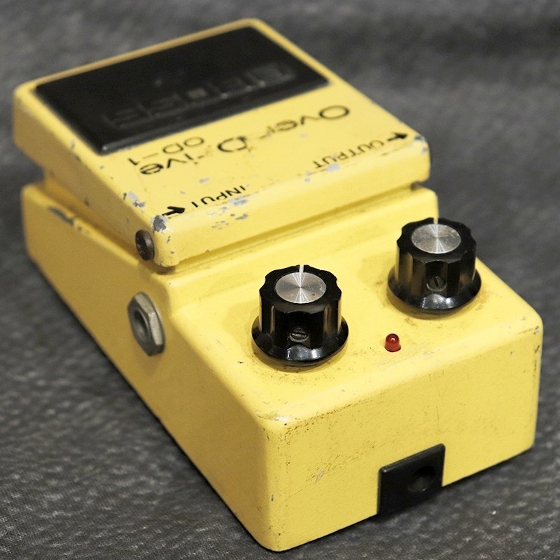 BOSS VINTAGE OD-1 Over Drive Long Dash Silver Screw '79 画像2