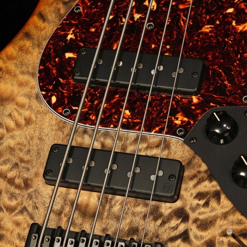 L.E.H. Guitars USED 中古 The Offset 5st (Quilted Maple Top / Burnt Maple Leaf) 画像2