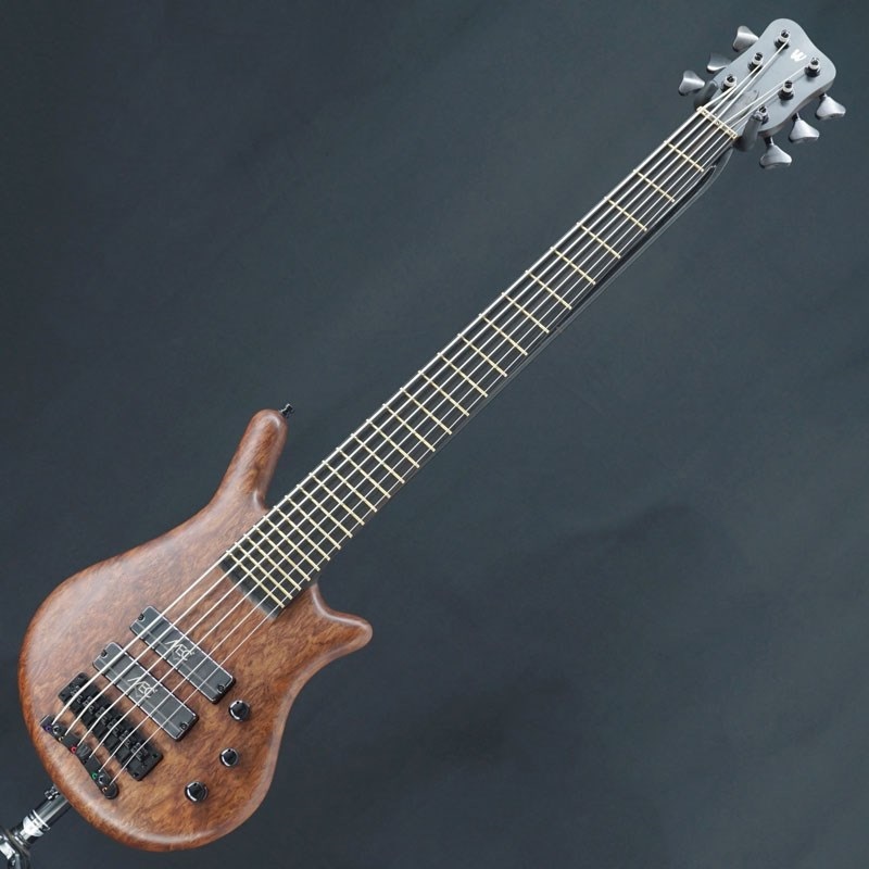 Warwick USED 中古 Custom Shop Thumb Bass NT 6st Bubinga Pommele Top 画像2