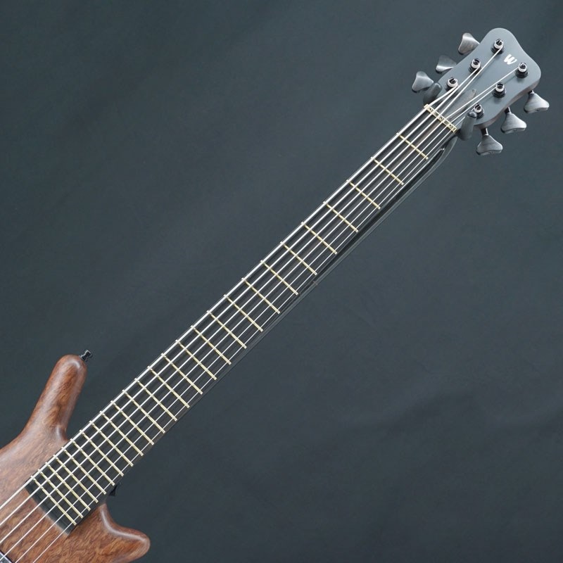 Warwick USED 中古 Custom Shop Thumb Bass NT 6st Bubinga Pommele Top 画像4
