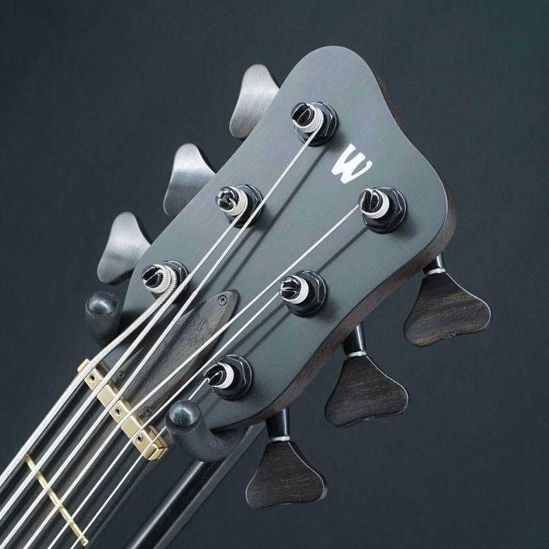 Warwick USED 中古 Custom Shop Thumb Bass NT 6st Bubinga Pommele Top 画像6