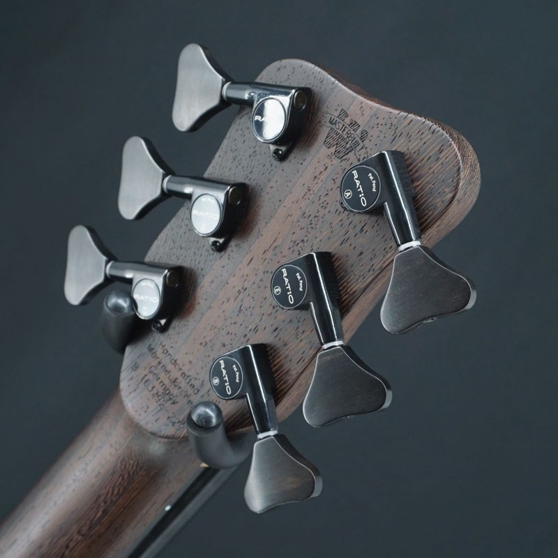 Warwick USED 中古 Custom Shop Thumb Bass NT 6st Bubinga Pommele Top 画像7