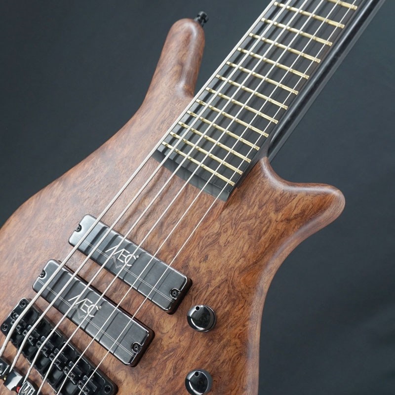 Warwick USED 中古 Custom Shop Thumb Bass NT 6st Bubinga Pommele Top 画像8