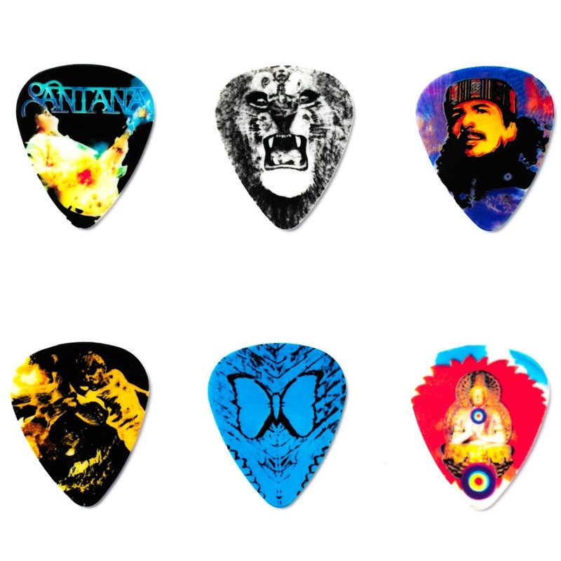 Dunlop (Jim Dunlop) SANPT01M SANTANA MEDIUM GAUGE PICK TIN (ピック6枚入り) 画像2