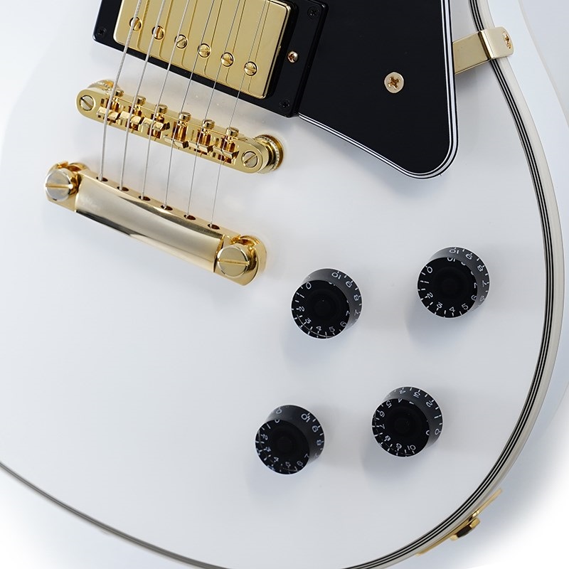 Epiphone Inspired by Gibson Custom Shop Les Paul Custom (Alpine White)【特価】 画像4