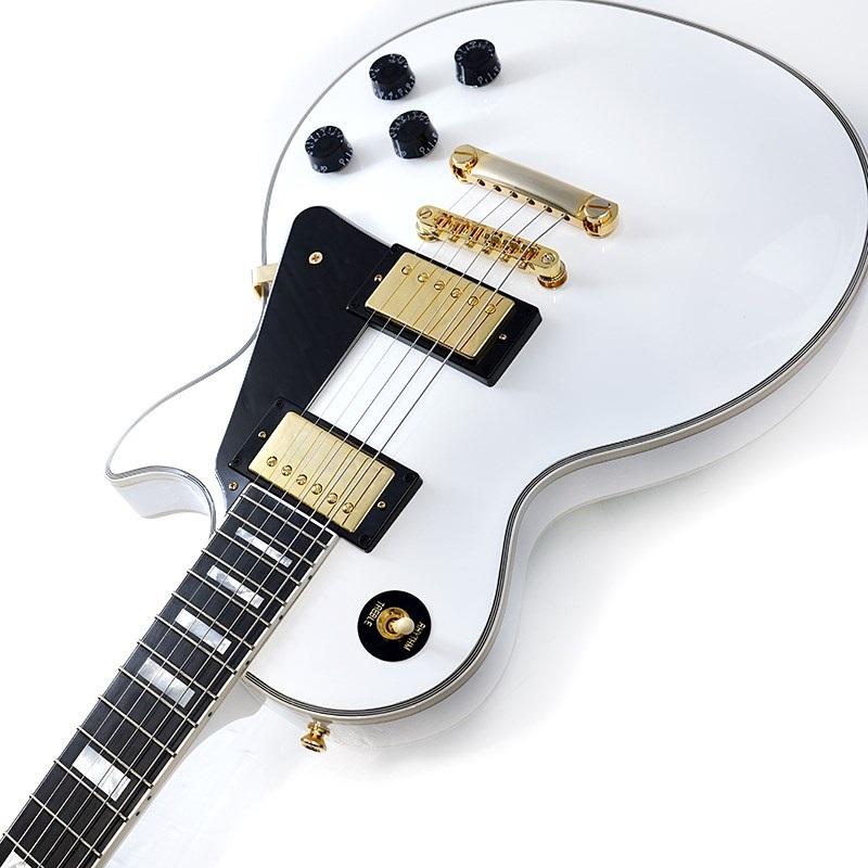 Epiphone Inspired by Gibson Custom Shop Les Paul Custom (Alpine White)【特価】 画像5