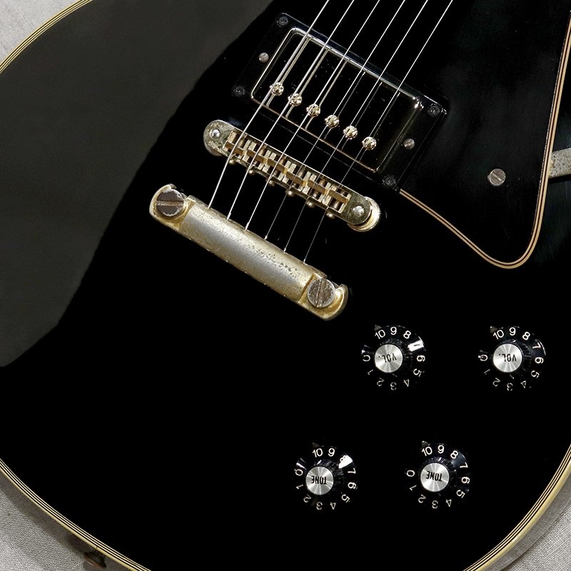 Gibson VINTAGE Les Paul Custom '70 Refinish Ebony Black 画像5