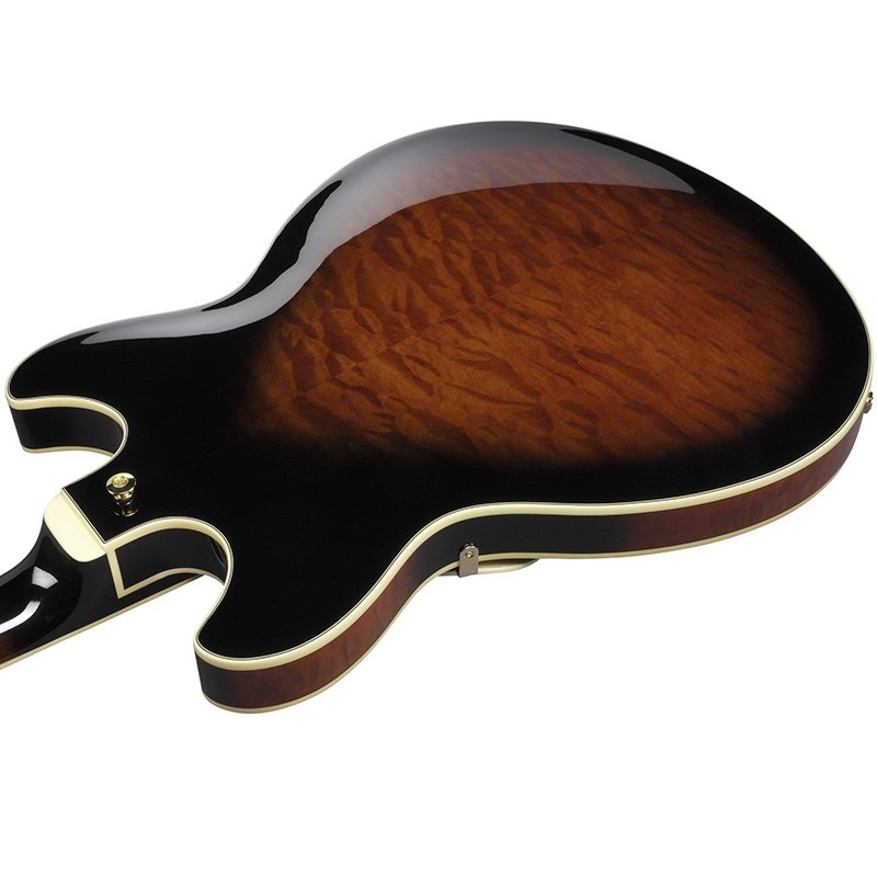 Ibanez Artcore Expressionist AS93QMSP-DBS (Dark Brown Sunburst) [SPOT MODEL] 画像3