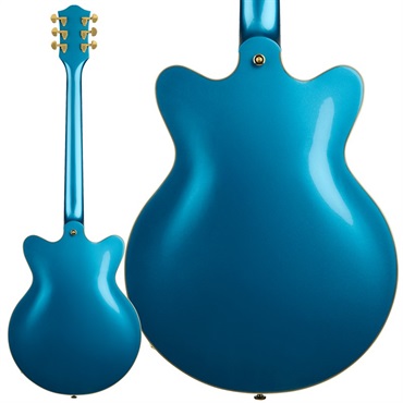 GRETSCH G2655TG Streamliner Center Block Jr. Double-Cut with Bigsby LTD (Riviera Blue) 画像1