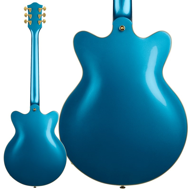 GRETSCH G2655TG Streamliner Center Block Jr. Double-Cut with Bigsby LTD (Riviera Blue) 画像1