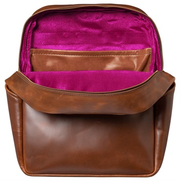 Gibson 【IKEBE Gibson POP UP 温故知新】LIFTON-BPK-BRN Lifton Leather Backpack Brown 画像3