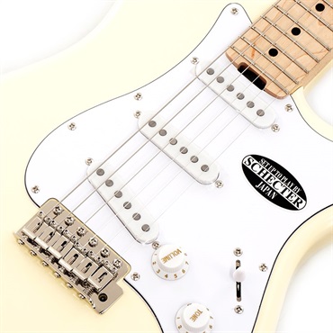 SCHECTER JAPAN ORIGINAL LINE OL-ST-DH (Vintage White/Maple) 画像3