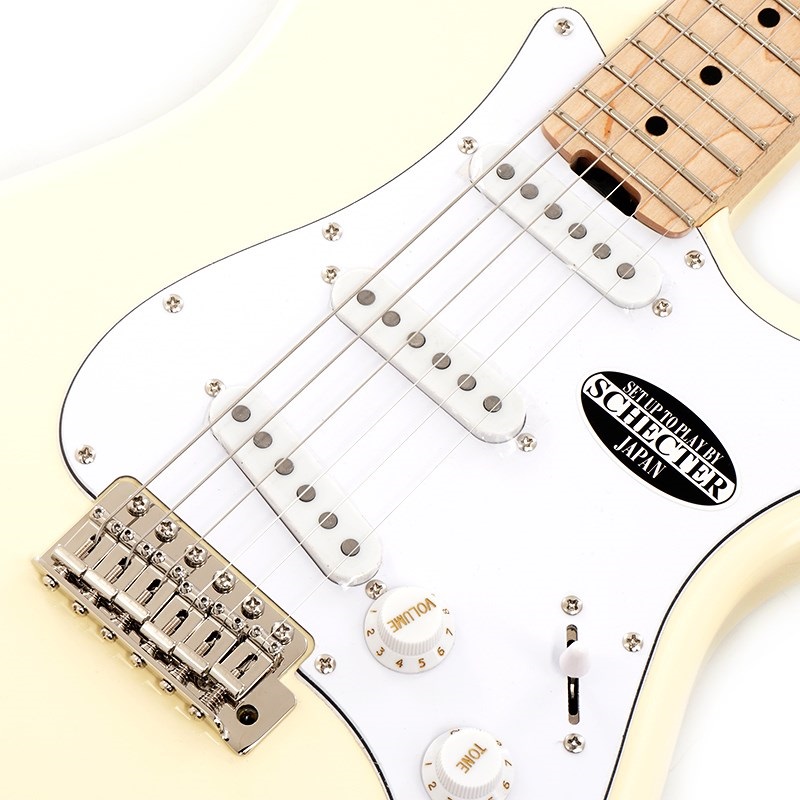 SCHECTER JAPAN ORIGINAL LINE OL-ST-DH (Vintage White/Maple) 画像3
