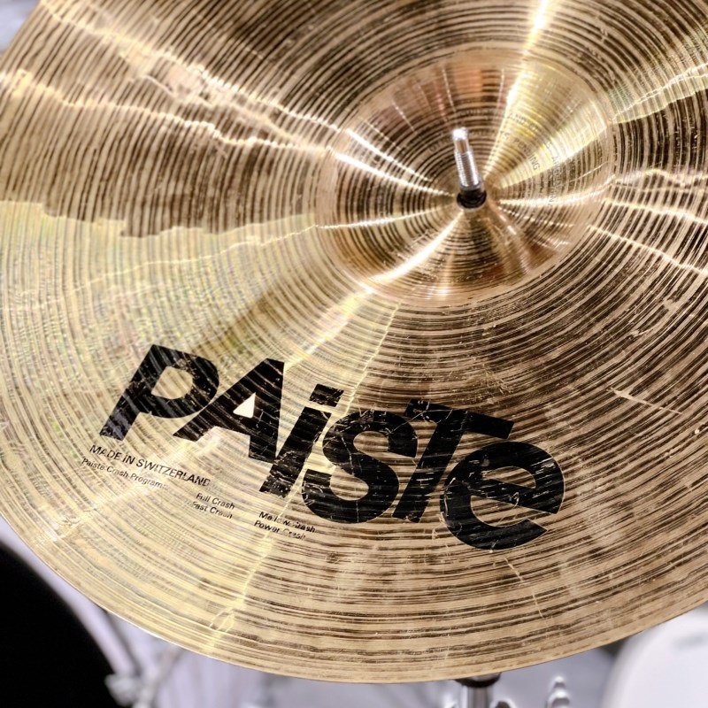 PAiSTe 【USED】 Signature The Paiste Line Mellow Crash 18 [1330g] 画像4