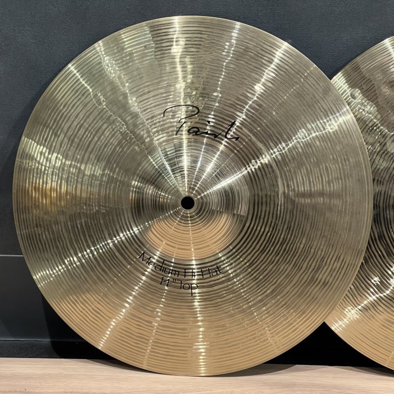PAiSTe 【USED】 Signature The Paiste Line Medium HiHat 14pr [1070g/1125g] 画像1