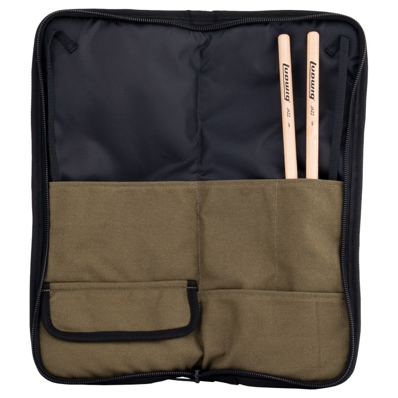 Ludwig LX31OLV [Ludwig PRO Touring Bags / Stick Bag - Olive Green] 画像1